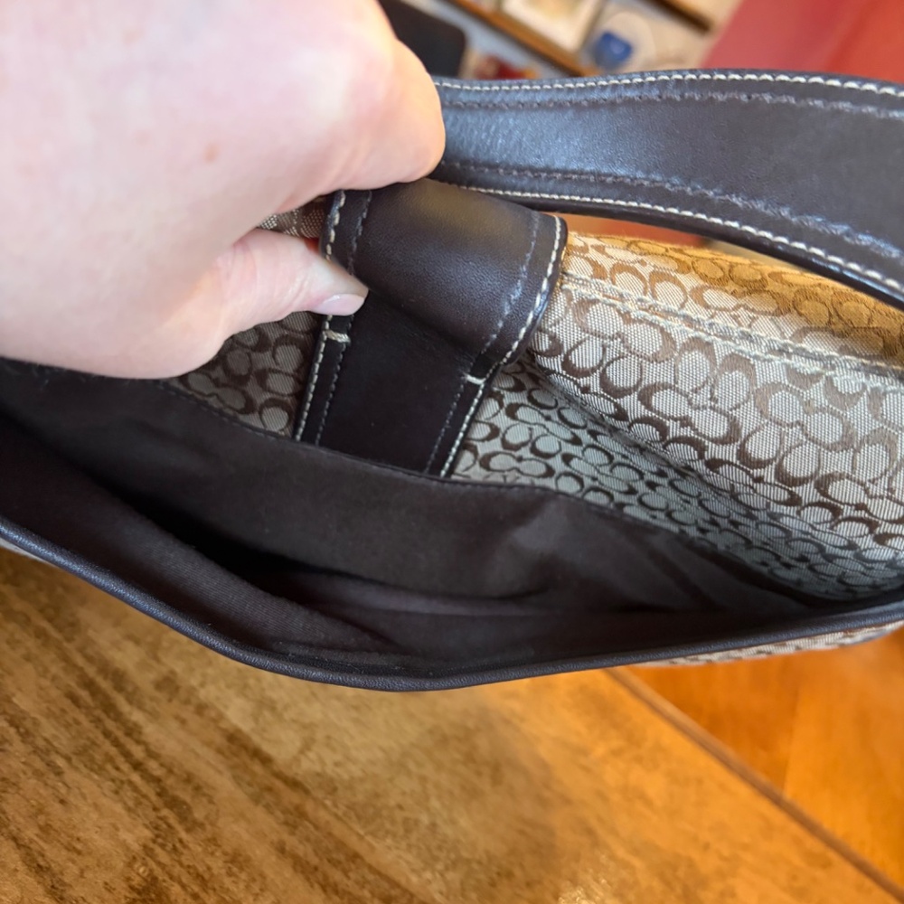 Coach Soho Signature Flap Shoulder Bag - Picture 5 of 10